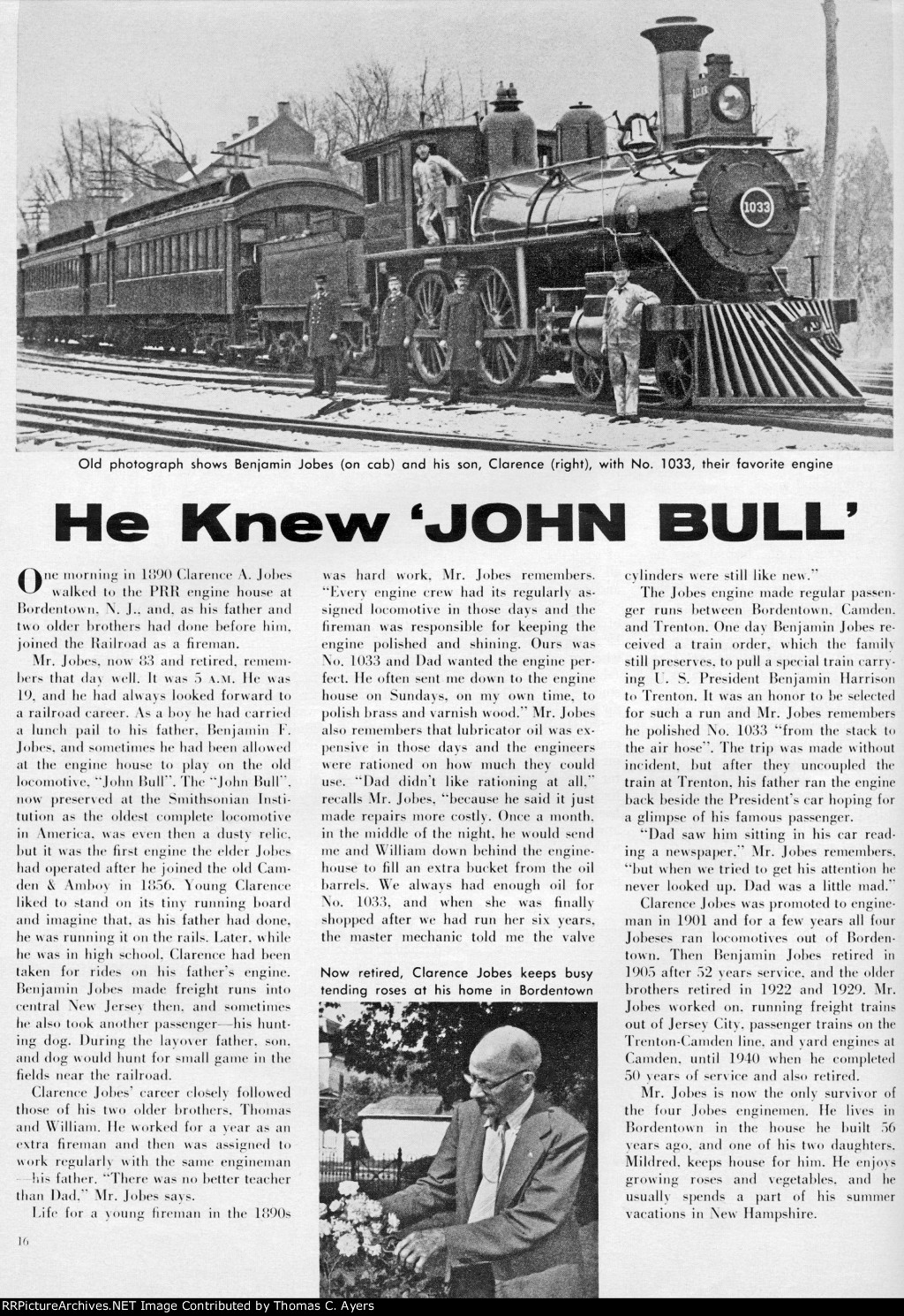 "He Knew 'John Bull,'" Page 16, 1955